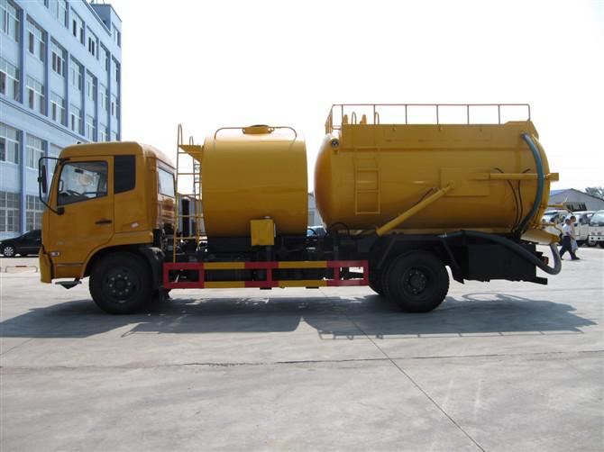 東風(fēng)天錦高壓清洗吸污車 東風(fēng)天錦高壓清洗吸污車