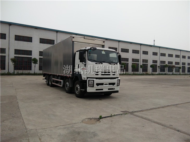 五十鈴四軸廂式計(jì)量檢衡車(chē)(右前) 五十鈴四軸廂式計(jì)量檢衡車(chē)(右前)