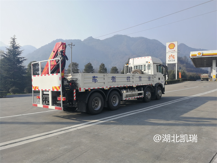 檢衡車途徑服務區右側狀況 檢衡車途徑服務區右側狀況